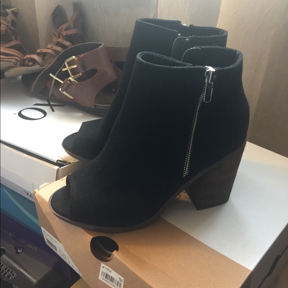 Call It Spring Peep Toe Booties